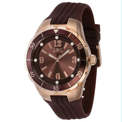 Invicta Angel Halo Dame klokke Brun - 38mm - 2 års garanti