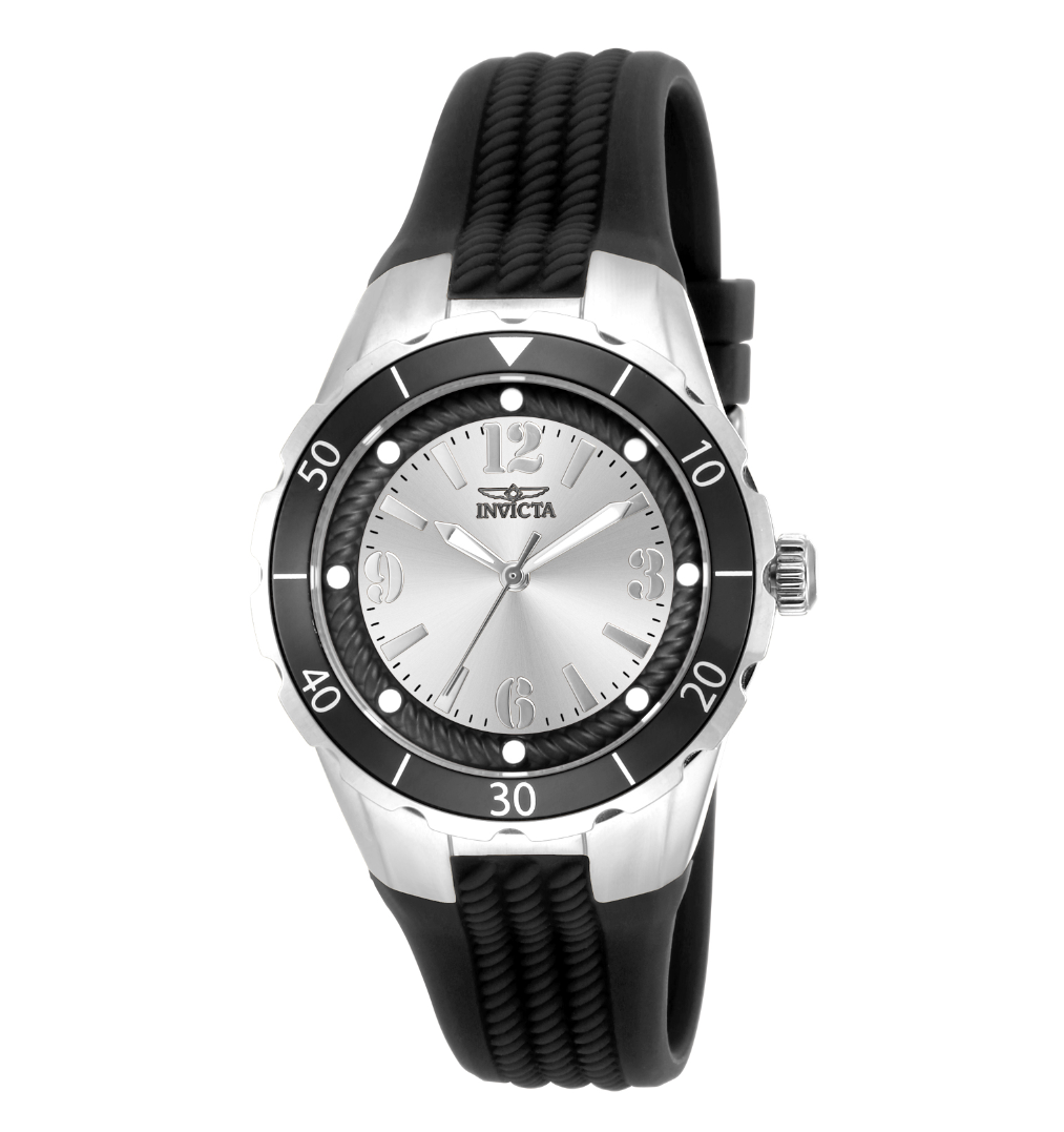 Invicta Angel Halo Dameklokke - 38mm, Black - 2 års garanti