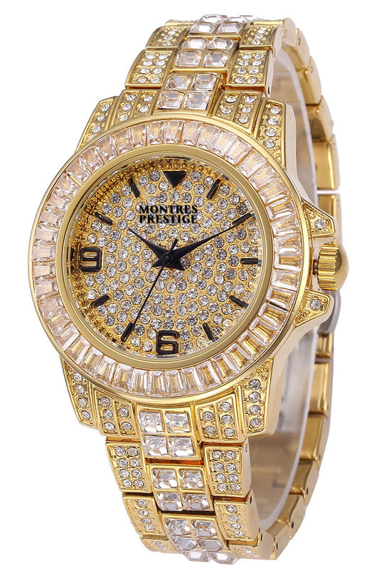 Invicta Montres Prestige Celeste X Dameklokke - 38mm, Gold - 2 års garanti