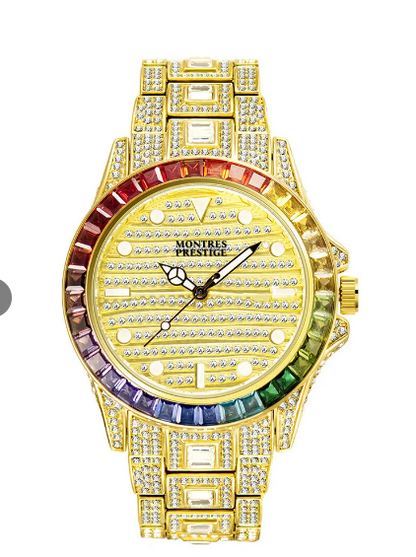 Invicta Montres Prestige Eclat X Herreklokke - 42mm, Gold - 2 års garanti