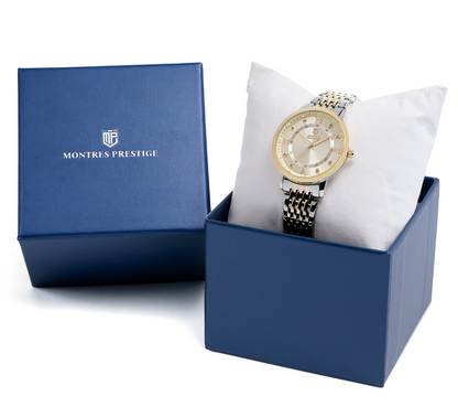 Invicta Montres Prestige X Dameklokke - 33.5mm, Steel, Gold- 2 års garanti