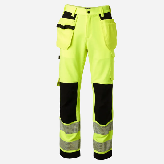 Jobman 1450 arbeidsbukse - Høy synlighet - snekkerbukse