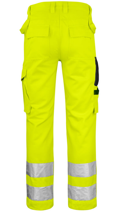 Jobman 2377 Arbeidsbukse - snekkerbukse - høy synlighet