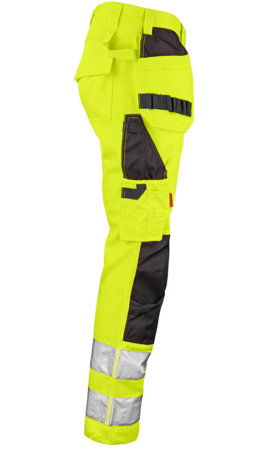 Jobman 2377 Arbeidsbukse - snekkerbukse - høy synlighet