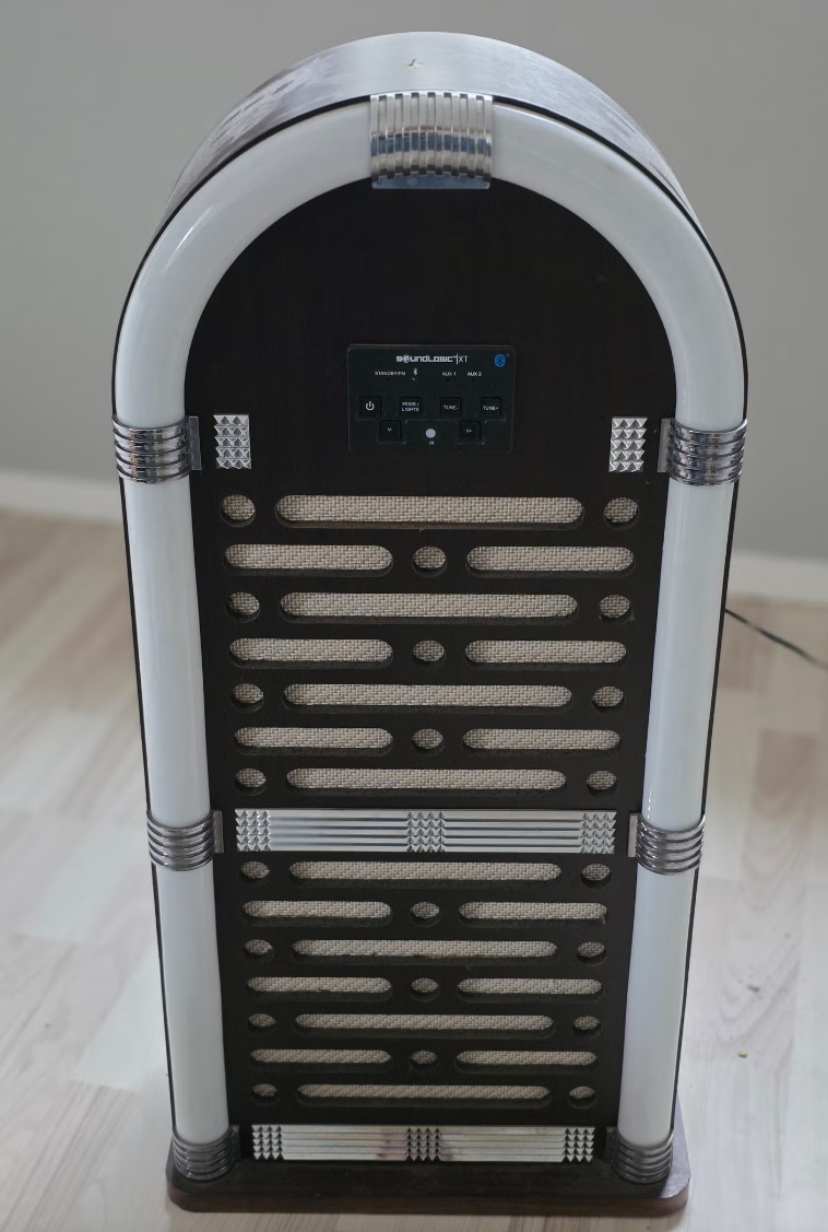 Soundlogic XT Bluetooth  Retro Jukebox - Innebygd lys