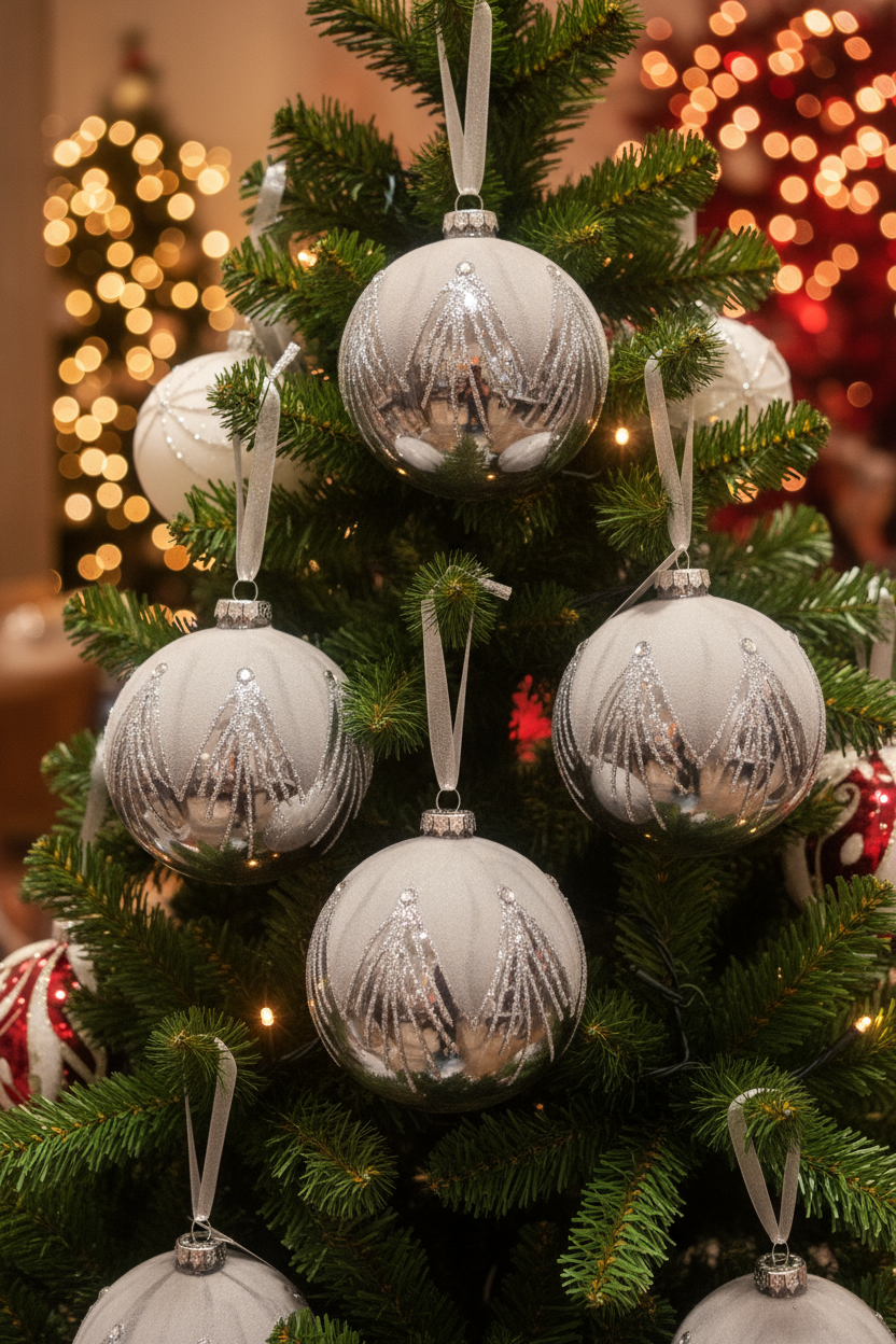 Julekule i juleomgivelser