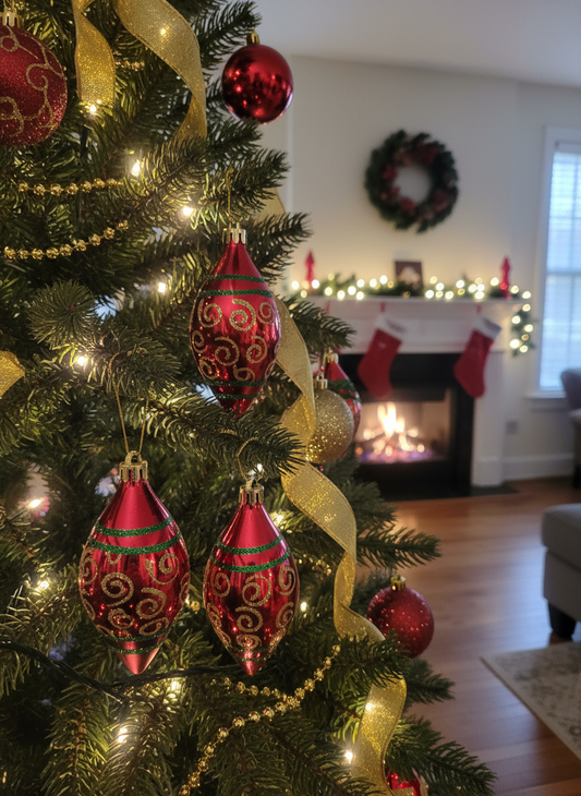 Julekuler på juletre