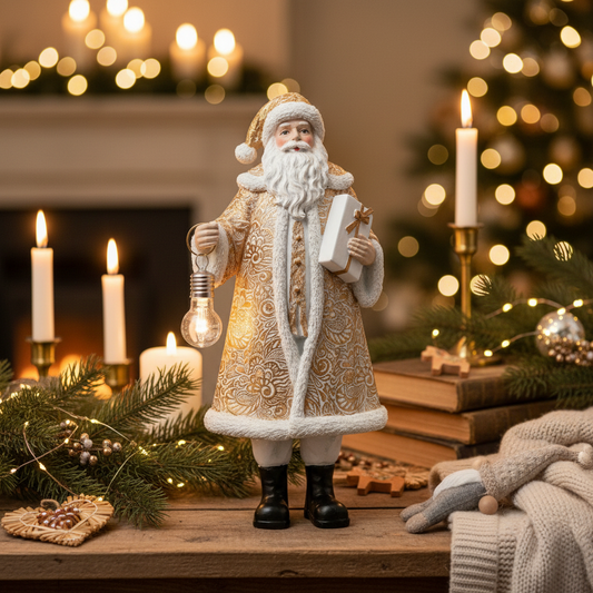 Julenisse i julemiljø