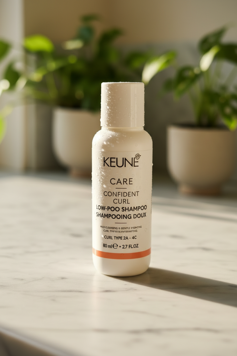 Keune Confident Curl Low-Poo Shampoo – nærbilde