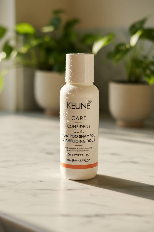 Keune Confident Curl Low-Poo Shampoo – nærbilde