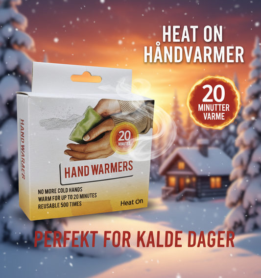 Korrigert annonse for Heat on håndvarmer