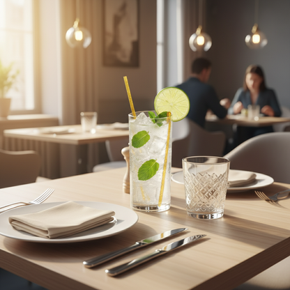 Kunstig Mojito Drink på Bord