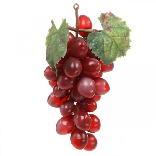 Dekor røde druer - 36 stk -15 cm