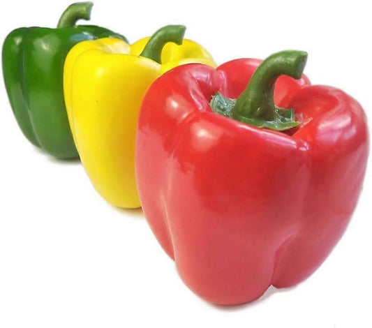 Dekor kunstig paprika - 3 pk