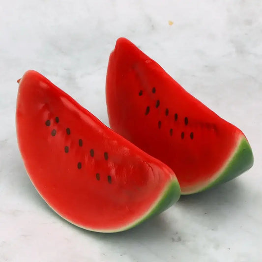 Dekor kunstig vannmelon - 2pk
