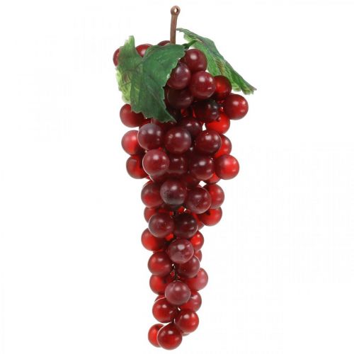 Dekor røde druer - 90 stk - 22 cm