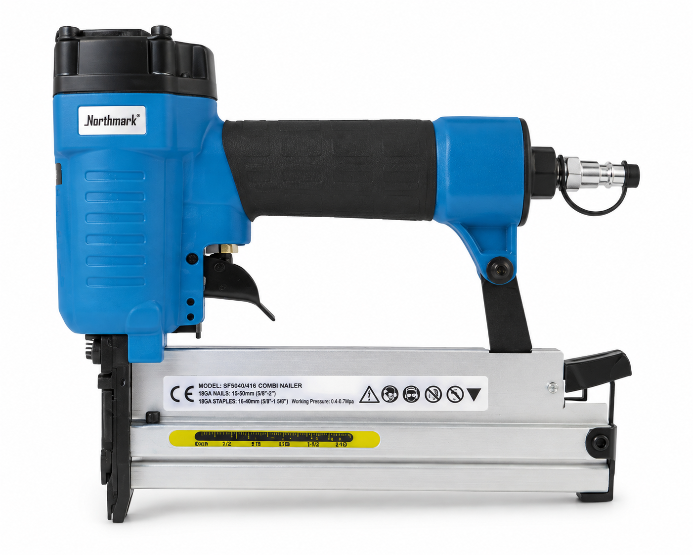 Northmark 2-i-1 Dykkert- og Stiftepistol for trykkluft – PT-AS-2