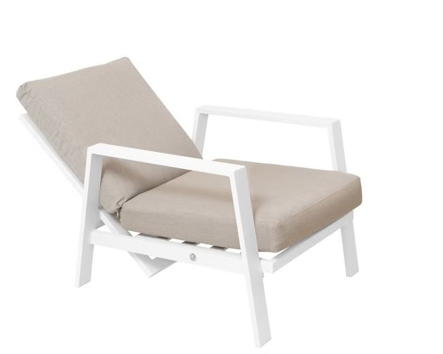 Orlando Sittegruppe Ute Hvit – Aluminium Hagemøbler