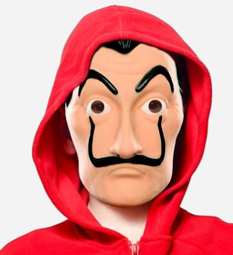 Papirhuset -Salvador Dali maske