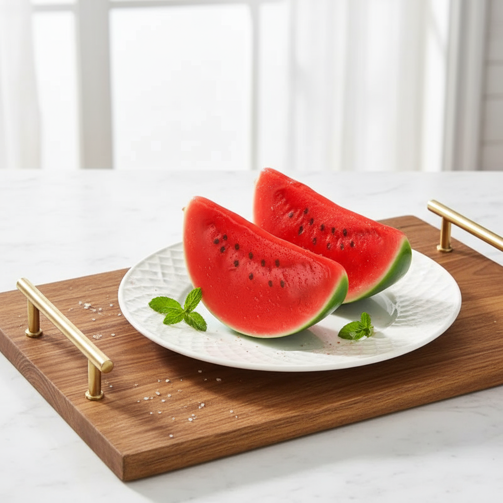 Product served on platter