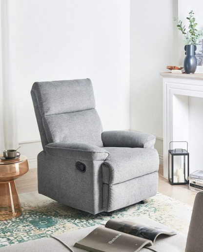 Martinsen Everton Recliner stol - grå - Hvilestol