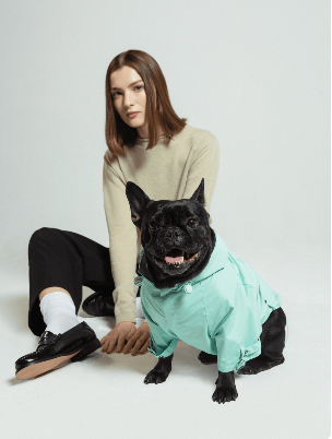 Maxbone Regnjakke til Hund Small - Vannavvisende Hundejakke