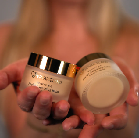 LovaIceland Gurkemeie Ansiktsrens - Naturlig Rensende Balsam