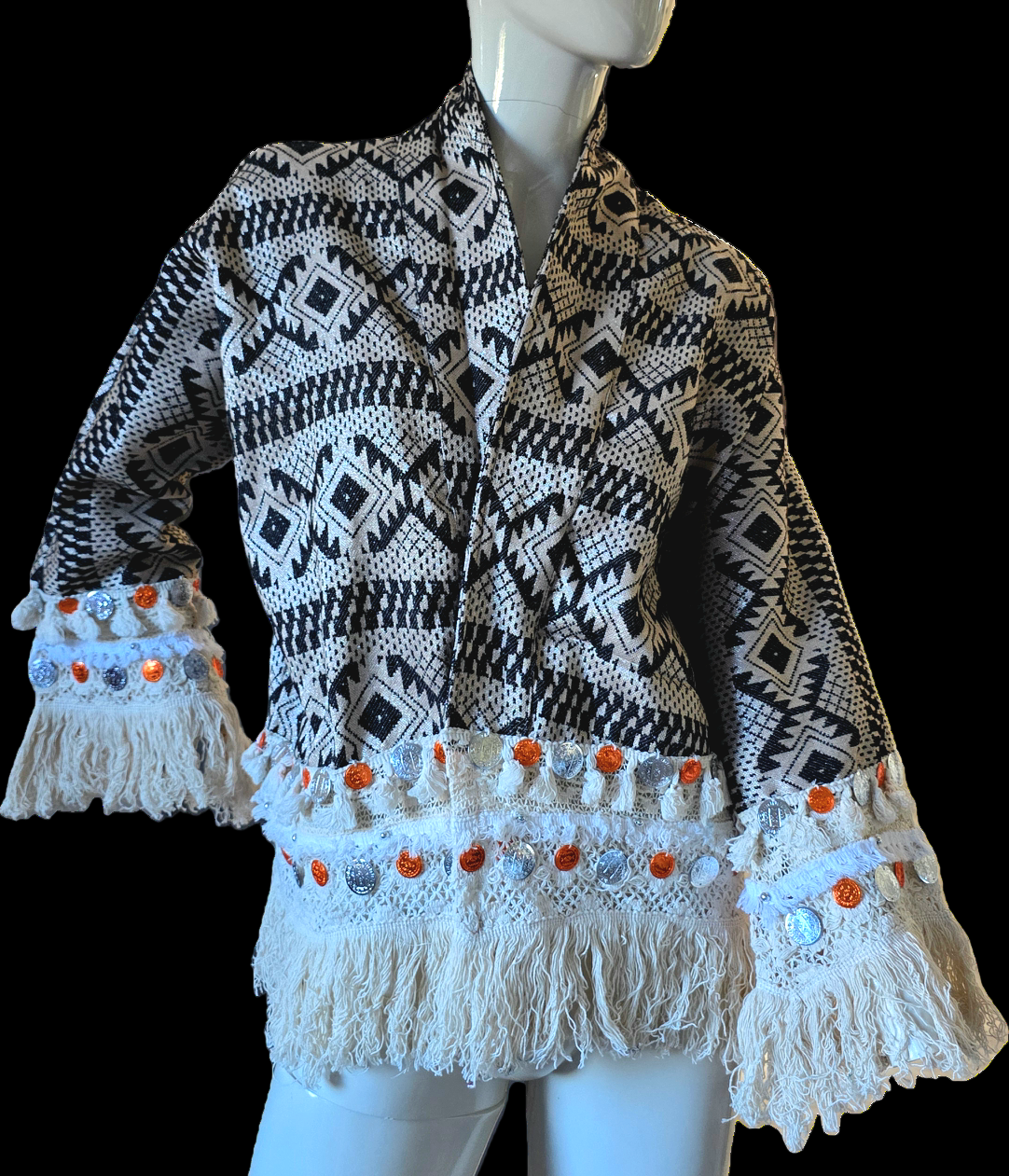 Boho Jacket- Nydelig Maldita Jakke i Bohemstil