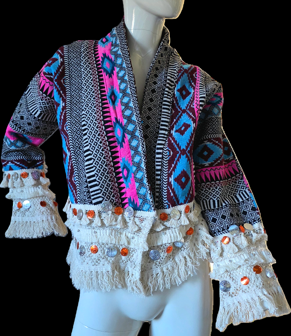 Boho Jacket- Nydelig Maldita Jakke i Bohemstil