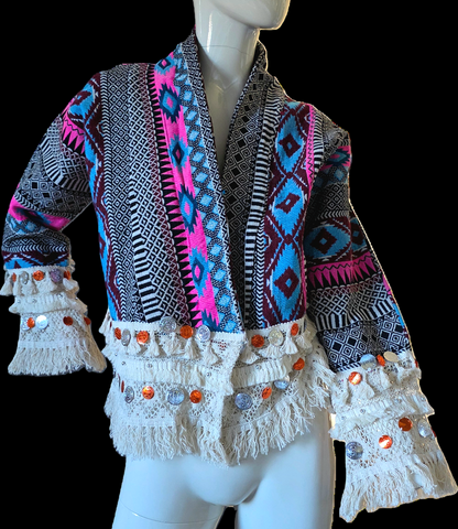 Boho Jacket- Nydelig Maldita Jakke i Bohemstil