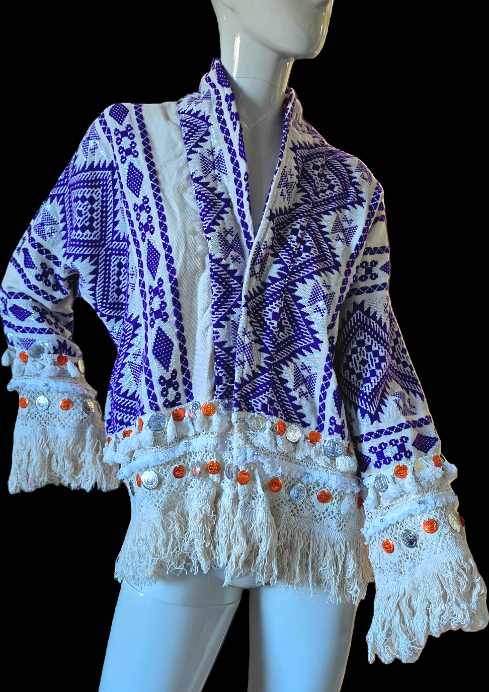 Boho Jakke - Nydelig Maldita Jakke i Bohemstil