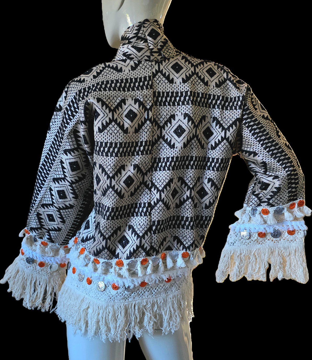 Boho Jacket- Nydelig Maldita Jakke i Bohemstil