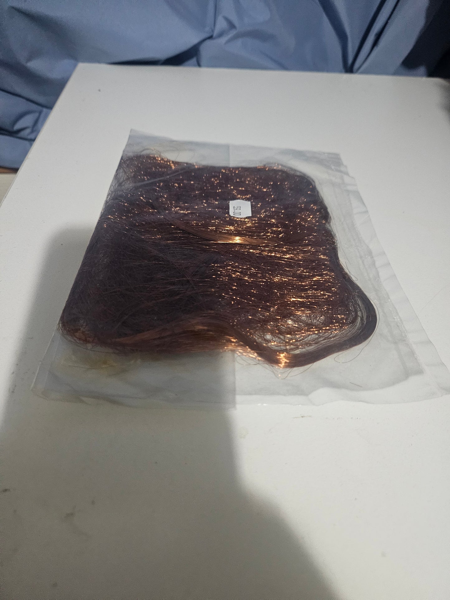 Englehår til dekor - sølv og kobber