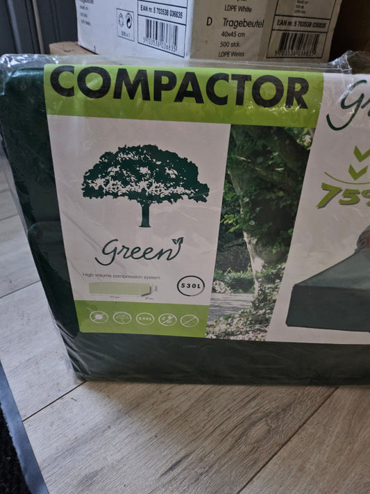 Compactor Green 530 L Oppbevaringsboks til Uteputer