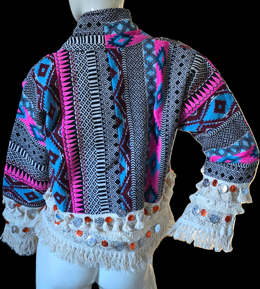 Boho Jacket- Nydelig Maldita Jakke i Bohemstil