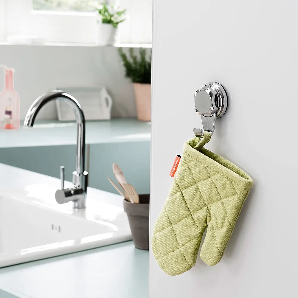 Best Lock kroker med sugekopp - 4 pk - sterke oppbevaringskroker