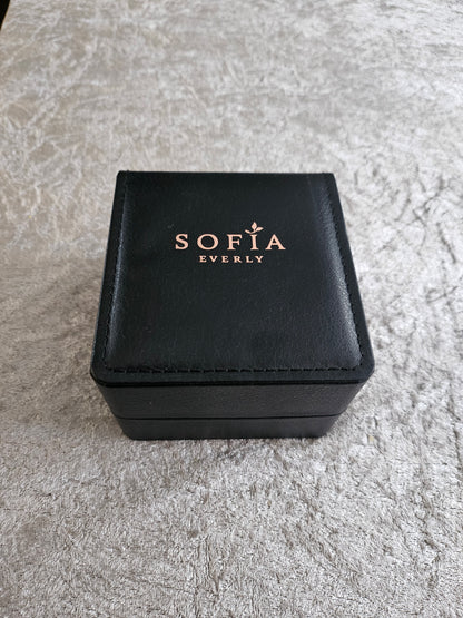 Sofia Everly Dameklokke Rød i gaveeske - Elegant Norsk Design