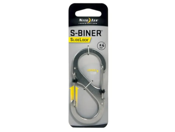 Nite Ize S-biner Slidelock - kraftig karabinkrok - 33 kg