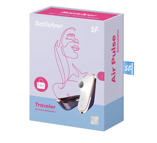 Satisfyer Air pulse traveler - klitorisstimulator