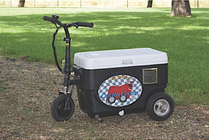 Elektrisk scooter med kjøleboks - 500W