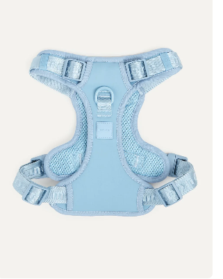 Maxbone Easy Fit Hundesele - Premium Neopren Sele - Støvblå - L