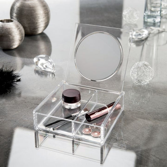 Cosmetic Organizer - sminke og smykke oppbevaring m/speil