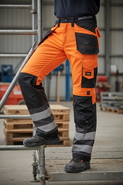 Snickers Workwear 3333 arbeidsbukse på person