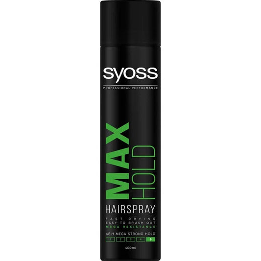 Schwarzkopf Syoss Max hold Hårspray -400ml