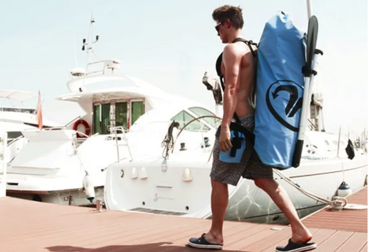 Aqua Marina Dry-ryggsekk 90L - blå - Vanntett ryggsekk