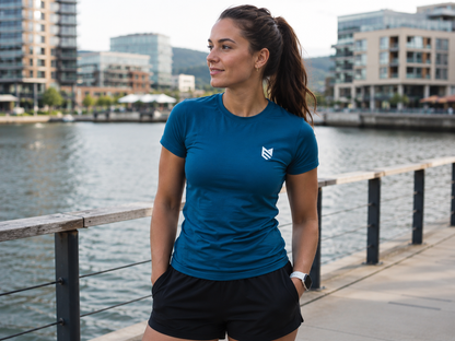 Evolve MAX Ocean Blue T-skjorte - Lett og behagelig  - Unisex