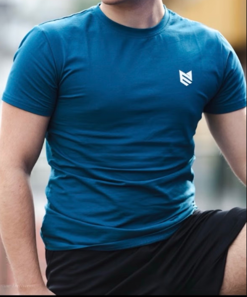 Evolve MAX Ocean Blue T-skjorte - Lett og behagelig  - Unisex