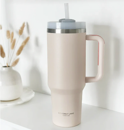 Coconut Lane Tumbler Rustfritt Stål 1,2L -Marshmallow Rosa